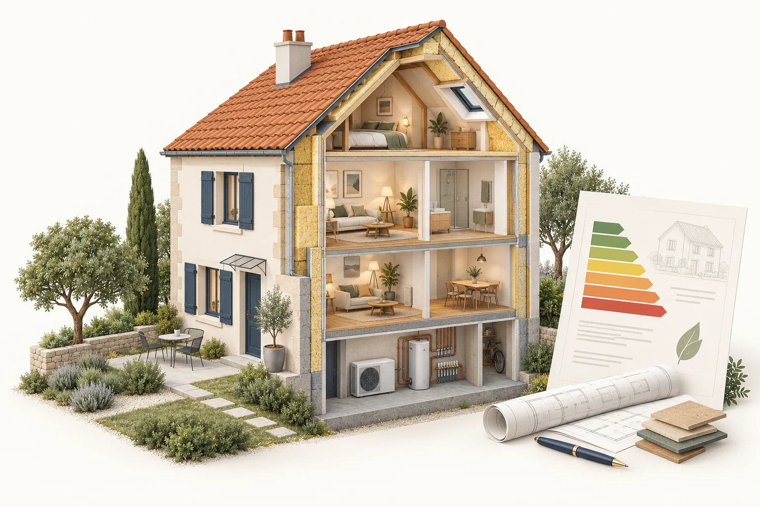 Illustration de logements français pour comprendre l’audit énergétique
